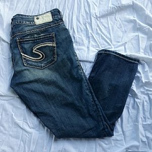 Silver Jean's Size W 29 Suki